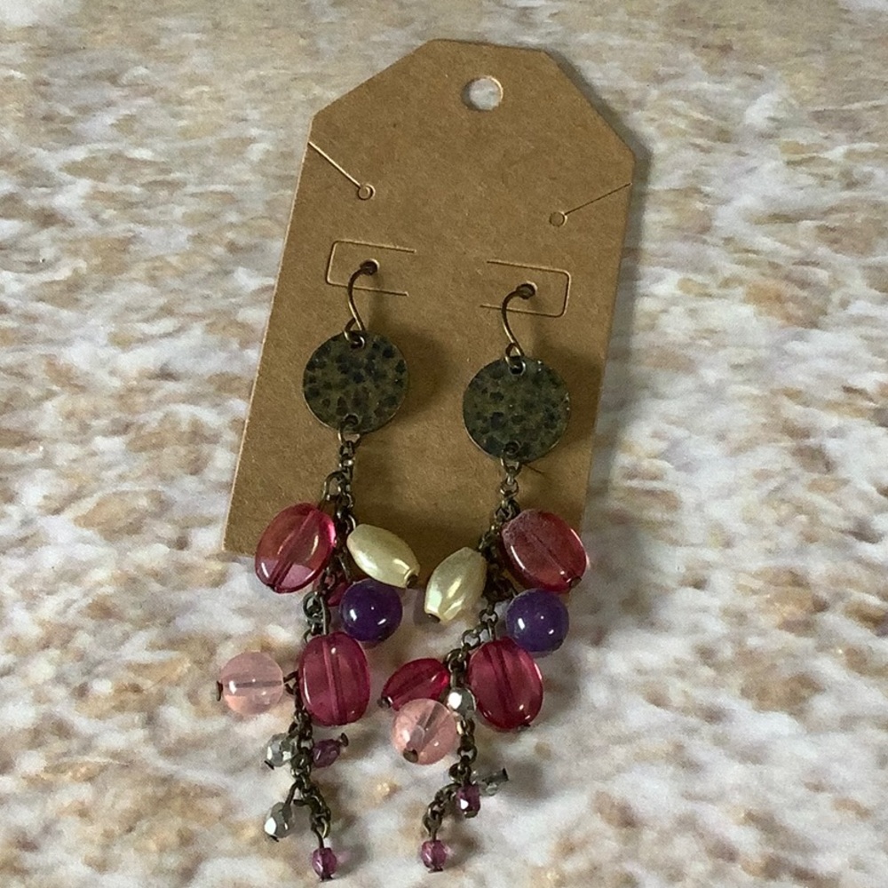 Pink Earrings- Buckle